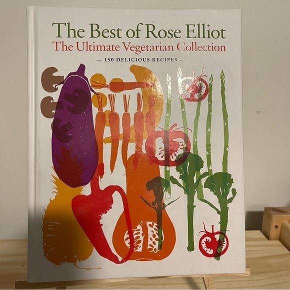 2/$25 Vegetarian Cookbook - Best Of Rose Elliot Vegetarian Collection New - Picture 1 of 7